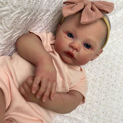 FULL Vinyl Lifelike Reborn Baby Dolls Realistic Newborn Girl Handmade Kids GIFT | eBay Real Looking Baby Dolls, Reborn Art, Reborn Baby Boy Dolls, Barbie Playsets, Real Baby Dolls, Reborn Baby Boy, Baby Clothes Sizes, Doll Making Tutorials, Reborn Toddler Dolls