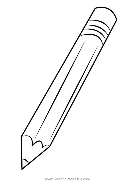 Painted Pencil Coloring Page Back To School Coloring Pages, Free Thanksgiving Coloring Pages, Colouring Drawing, Calming Coloring Pages, Pencil Coloring, Thanksgiving Coloring, School Coloring Pages, Thanksgiving Coloring Pages, Art Therapy Activities