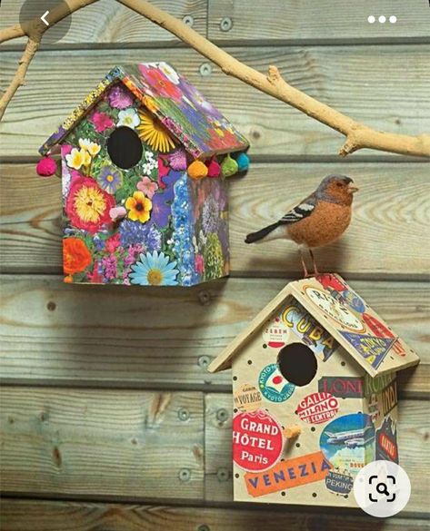 Painting Bird Houses, Bird Houses Ideas, Bird Houses Ideas Diy, Period Living, Bird Box, Bird House Kits, Houses Ideas, Bird Aviary, Bird Houses Painted