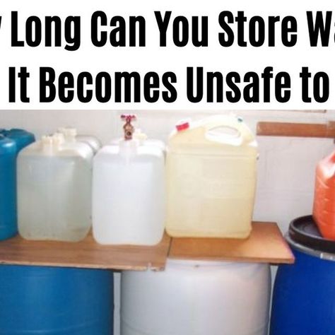 No Grid Survival Projects, Survival Projects, Survival Project, Storing Water, Farm Lifestyle, Homesteading Skills, Homestead Living, Rule Of Thumb, Gallon Of Water