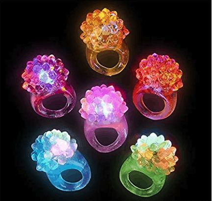 Deal on Flashing LED Rings – Great for Halloween! via @chachingqueen Dark Birthday Party, Glow In The Dark Birthday, Dark Birthday, Glow Stick Wedding, Party Goodie Bags, Glow In The Dark Party, Glow Jewelry, Dark Party, Bubble Ring