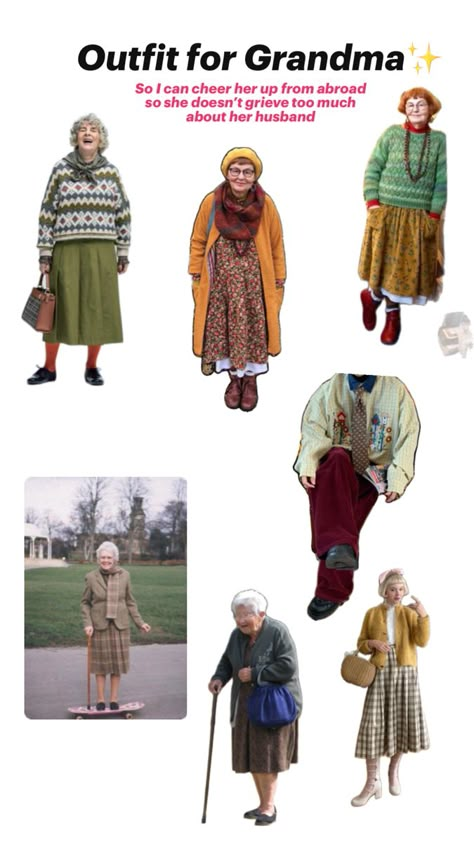 Winter Oversized Outfits, Grandmacore Fashion, Grandmacore Outfit, Oversize Outfit, Grandma Core, Color Shapes, Hijab Outfit, And Dresses, All About Fashion