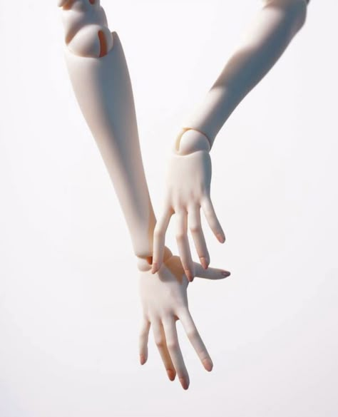 Ball Jointed Doll Reference Poses, Ball Jointed Dolls Aesthetic, Bjd Poses, Puppet Aesthetic, Hands To Draw, Puppet Oc, Porcelain Doll Aesthetic, Poses Reference Photo, Reference Hands