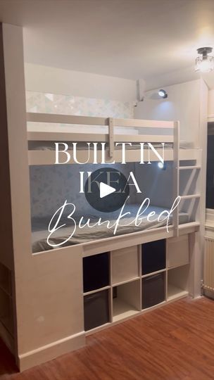 1.3M views · 108K reactions | POV: You have 6 Kids so you make a built in bunk bed with Ikea storage 👯 #bunkbed #ikea #builtin #mumof6 | Nicole Wong | Sonny Fodera · Somedays Bunk Bed Storage Ideas, Diy Built In Bunk Beds, Bunk Bed Diy, Built In Bunkbeds, Bunk Bed Storage, Diy Bunk Bed, Bunk Beds Built In, Built In Bunks, Bunk Beds With Storage