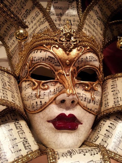 Italian Carnival Masks, Venetian Jester Mask, Venitian Mask Aesthetic, Venetian Masquerade Mask, Venician Masks, Circus Mask, Venice Carnaval, Venetian Jester, Venetian Masks Art