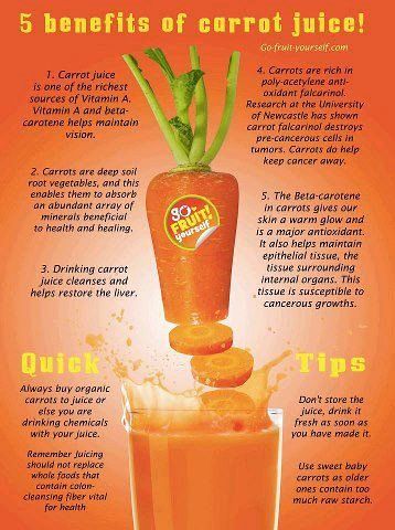 Carrot Juice Benefits, Health Benefits Of Carrots, Carrot Benefits, Juice Benefits, Juicing For Health, Carrot Juice, Food Facts, Juicing Recipes, Orange Juice