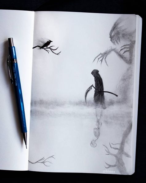 Scary Drawings, Creepy Drawings, Arte Peculiar, Meaningful Drawings, Art Daily, Dark Art Drawings, Scary Art, Pencil Art Drawings, Creepy Art