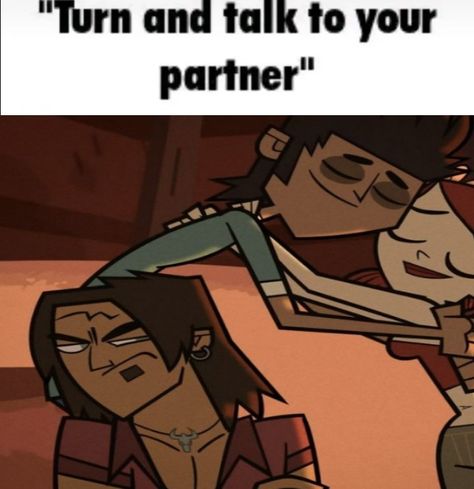 Tdi Mike And Zoey, Alejandro Total Drama Funny, Mike X Alejandro Total Drama, Mike And Zoey Total Drama Fanart, Total Drama Duos, Mike And Zoey Total Drama, Heather Total Drama Pfp, Mike X Zoey, Total Drama Island Alejandro