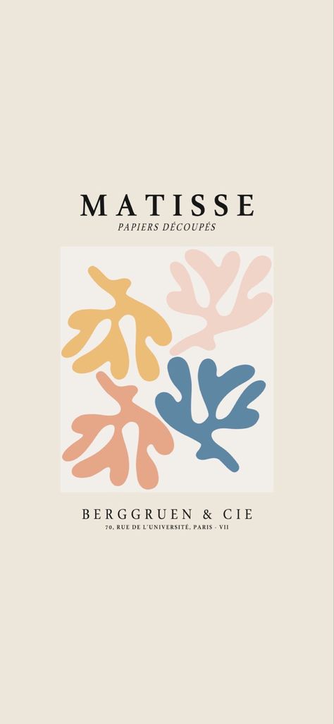 Matisse Phone Wallpaper, Matisse Wallpaper Iphone, Matisse Wallpaper, Apartment Wallpaper, Matisse Art, Phone Background, Summer Wallpaper, Henri Matisse, Phone Backgrounds