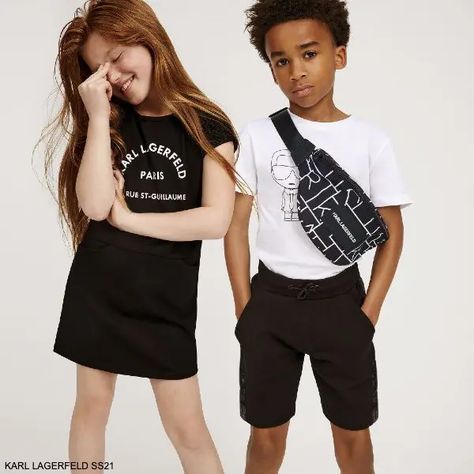 Karl Lagerfeld Kids - Celebrity Fashion - Celebrity Fashion | Dashin Fashion Black Long Shorts, Bad Cat, Boys Designer Clothes, Pleated Party Dress, Girls Designer Clothes, Karl Lagerfeld Kids, Designer Boys, Girls Special Occasion Dresses, Designer Dresses For Kids