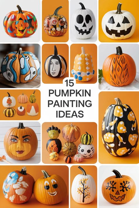 Embrace the beauty of fall with these pink pumpkin painting ideas!  From delicate floral patterns to bold geometric designs, these whimsical ideas will add a touch of sweetness to your autumn decor.  Explore the world of pumpkin painting ideas for canvases and create something truly unique. Pink Pumpkin Painting Ideas, Pumpkin Painting Ideas Pink, Pink Pumpkin Painting, Painting Ideas Pink, Monster Face Painting, Art With Paint, Sugar Skull Painting, Unicorn Paint, Creative Pumpkin Painting