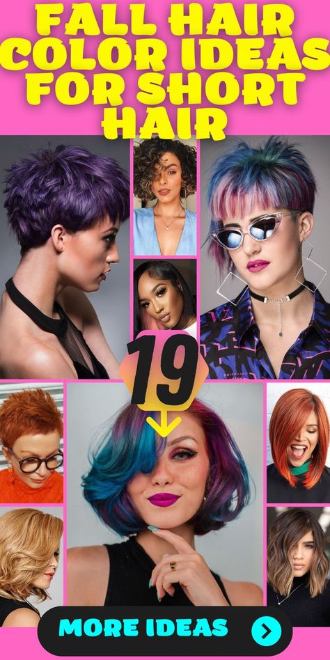 Short Hairstyle Women Fall Colors, Fall Hair Colors 2023 Short Hair, Fall Hair Short Bob, Hair For Fall 2023, Fall Color For Short Hair, Fashion Color Short Hair, Fall 2023 Hair Color Trends For Short Hair, Fall Hair Color Ideas For Short Hair, Short Hair Color 2023 Trends