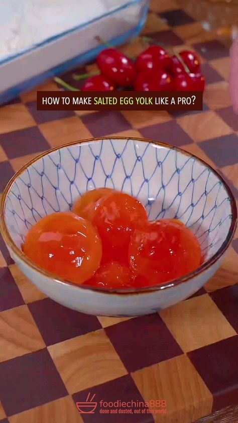 @foodiechina888 • How to make Chinese salted egg yolks like a pro? • Threads Egg Yolk Recipes, Salted Egg Yolk, Salted Egg, Egg Yolks, Moon Cake, Egg Yolk, Popular Videos, Egg Recipes, Chinese Food