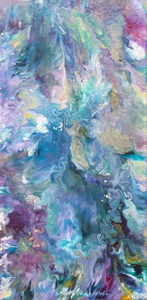 Sea Painting Ideas, Abstract Painting Inspiration, Sea Abstract Painting, Splash Painting, Painting Ocean, Abstract Ocean, Water Drawing, Siding Paint, Paint Pouring