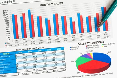 Graphs and charts. Colorful sales charts and graphs with a pen , #AFFILIATE, #Colorful, #charts, #Graphs, #pen, #graphs #ad Graphs And Charts, Financial Statement Analysis, Financial Ratio, Investment Analysis, Work Search, Cash Flow Statement, Income Statement, Financial Analyst, Simple Business Cards