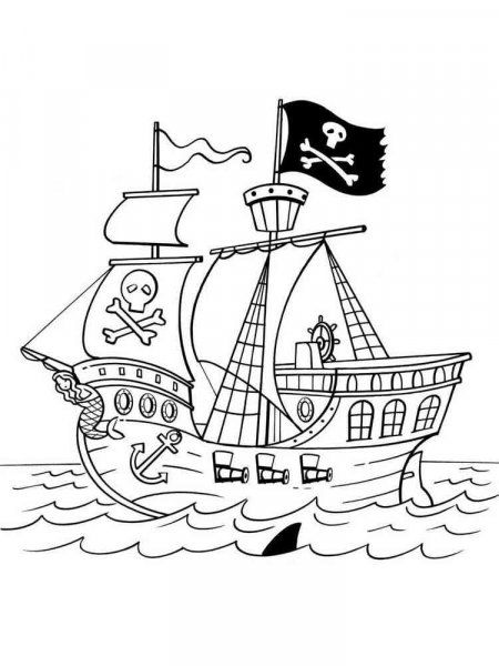 Pirate Ship coloring pages Ship Coloring Pages, Pirate Ship Drawing, Cartoon Template, Pirate Coloring Pages, Popular Coloring Pages, Boy Coloring, Cartoon Ships, Map Ideas, Photoshop Artwork