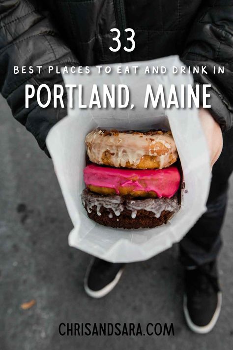 The 33 Best Places to Eat & Drink in Portland, Maine Portland Maine Food, Brewery Bar, Donut Stand, Downtown Portland, Brunch Dishes, Portland Maine, Fine Dining Restaurant, Food Tours, Best Places To Eat