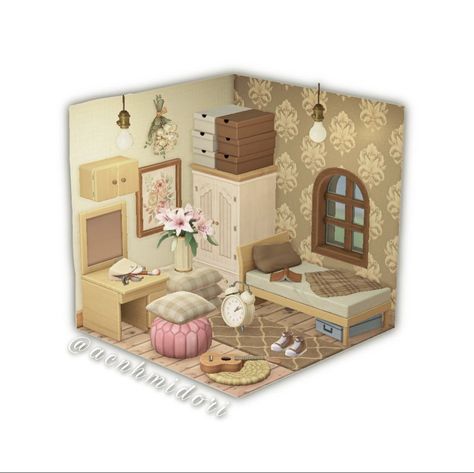 Animal Crossing 3x3 Challenge, Acnh 3x3 Challenge, Acnh Areas, Acnh Inspiration, Acnh Cottagecore, Animals Crossing, Hello Kitty House, Late To The Party, Happy Home Designer