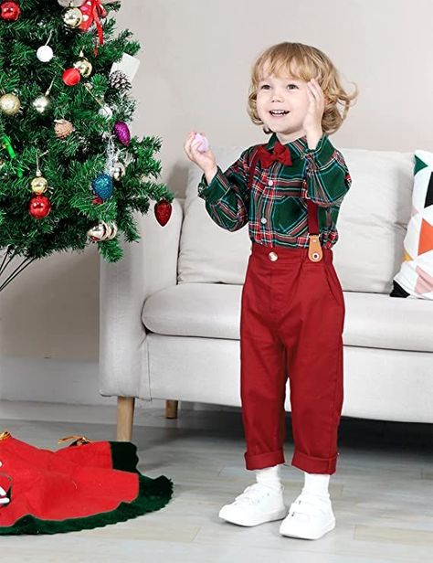 Baby Boys Gentleman Outfit Set for christmas Toddler Suspender Outfit, Baby Wedding Dress, Toddler Boy Christmas Outfits, Toddler Suit, Baby In Wedding Dress, J Design, Baby Boy Christmas Outfit, Toddler Christmas Outfit, Toddler Suits