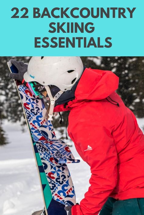 Ski Touring Gear, Backcountry Skiing Gear, Snowboarding Trip, Backcountry Skiing, Ski Jumping, Essentials List, Ski Touring, Ski Resorts, Ski Gear