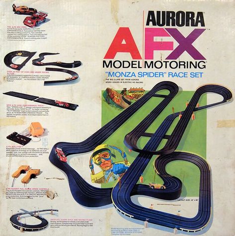 AFX and Aurora Slot Cars and Track Stuff by Mike Nyberg Slot Car Racing Sets, Tyco Slot Cars, Afx Slot Cars, Race Car Sets, Slot Car Race Track, Cat Races, Slot Car Sets, Slot Racing, Ho Slot Cars