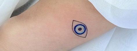 evil_eye_tattoo (66) Evil Eye Tattoo For Women, Greek Evil Eye Tattoo, Evil Eye Tattoo Ideas, Eye Tattoo Ideas, Matching Friend Tattoos, Evil Eye Tattoo, Meaningful Design, Evil Eye Design, Greek Evil Eye