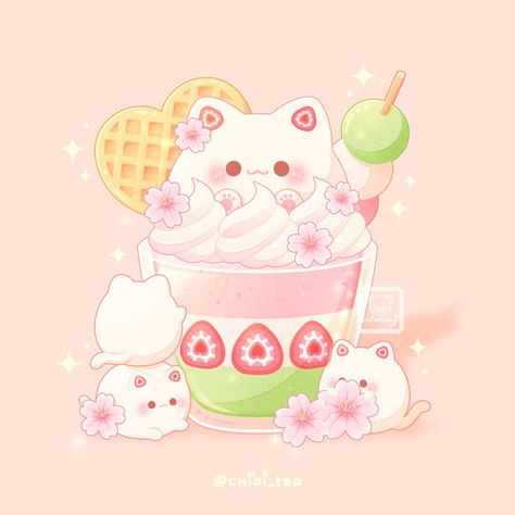 귀여운 음식 그림, Cute Kawaii Animals, Cute Food Drawings, Cute Food Art, Cute Animal Drawings Kawaii, Hello Kitty Iphone Wallpaper, Cute Doodles Drawings, Cute Kawaii Drawings, Cute Doodle Art