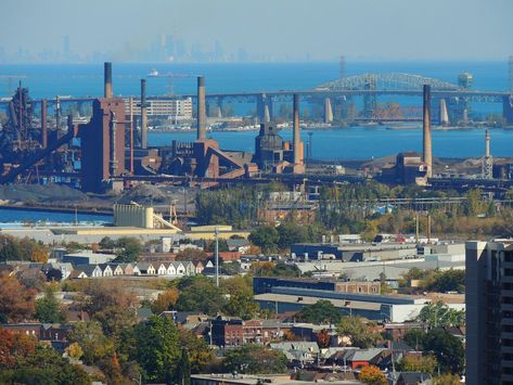 "The Hammer" .... Hamilton, Ontario, Canada | .... Nicknamed… | Flickr Canada Aesthetic, Hamilton Canada, Airport Limo Service, Post Grad Life, Hamilton Ontario, Ontario Canada, San Francisco Skyline, Paris Skyline, Ontario