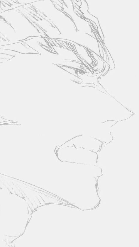 Manga Nose, Anime Side View, Manga Mouth, Side Face Drawing, Anime Mouth Drawing, Anime Nose, Side View Drawing, Anime Mouths, Bleach Drawing