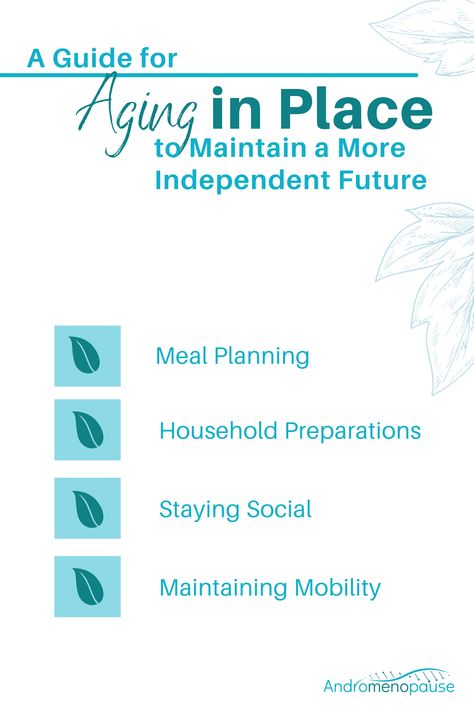 Many people assume they will eventually have to move into an assisted living facility when they reach their senior years, or find that living in their current setup is now longer feasible, or enjoyed as it once was, however, choosing to age-in-place, is a viable option that can even help you maintain more independence into the future. Here’s a look at important considerations when creating a plan ahead of time to anticipate your future needs. Residential Assisted Living, Age In Place, Assisted Living Facility, Aging In Place, Assisted Living, Healthy Aging, Into The Future, Emotional Health, Health Problems