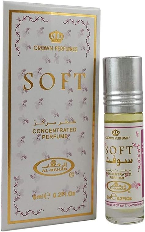 Soft - 6mL roll-on - Perfume Oil by Al-Rehab is a such  yummy scent it lasts wayy longer than regular perfumes and is by far my most complimented perfume oil. #perfumeoil #Al-Rehab 
#perfume Elf Lip Balm, Al Rehab Perfume, Soft Perfume, Boston Soft Footbed, Popular Perfume, Babe Lash, Popular Perfumes, Long Lasting Perfume, Rose Perfume