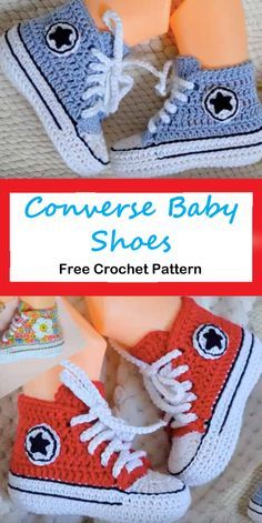 converse baby shoes blanket crochet pattern - amorecraftylife.com #baby #crochet #crochetpattern #freecrochetpattern Crochet Baby Shoes Free Pattern, Baby Shoes Diy Pattern, Crochet Converse, Converse Baby, Baby Booties Free Pattern, Knit Baby Shoes, Shoes Crochet, Crochet Baby Booties Pattern, Baby Booties Knitting Pattern