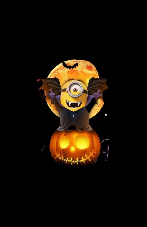 Minion Profile Pictures, Halloween Minions, Minions Halloween, Emoji Sayings, Minion Mayhem, Minion Halloween, I Phone Wallpaper, Funny Minion Pictures, Halloween Wallpaper Backgrounds