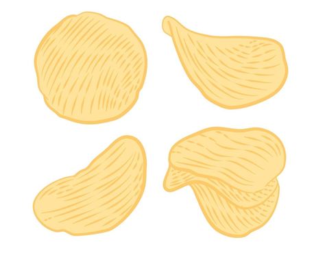 Cheese Design, Potato Chips, Vector Art, Potato, Vector Free, Royalty Free, Royalty, Chips, Design Inspiration