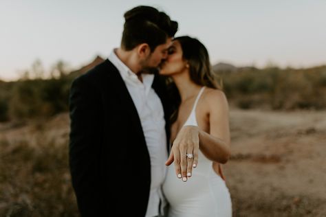 When a maternity session turns into a surprise proposal! Click to see the full blog post to see how this all played out! Photos taken by Erika Greene Photography at Papago Park in Arizona. Maternity Proposal Photos, Engagement Maternity Photos, Engagement Photos Pregnant, Pregnant Engagement Pictures, Surprise Engagement Photos, Maternity Shoot Beach, Papago Park, Proposal Photoshoot, Pregnant Bride