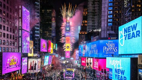 From private penthouses to the Olive Garden (seriously). New York Ball Drop, New Year New York, Times Square Ball Drop, New York New Years Eve, New Years Eve Ball, New Year Countdown, New Year's Eve Countdown, New Years Ball, New Years Countdown