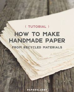 Diy Buch, Diy Papier, Paper Diy, Handmade Beauty Products, Handmade Books, Diy Book, Tutorial Diy, Book Binding, How To Make Paper