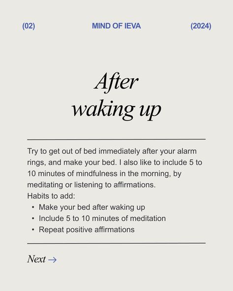 These are the BEST habits to add to your morning routine ☕️ Save this post for later 🫶🏻 Do you have a good morning routine? If you’re looking to improve yours, try adding these habits to have a productive morning routine that works for you. Having a well established morning routine will help you start your day on a good note, and you will be more motivated, and have an easier time to focus, which habit are you adding to yours? 〜 Make your bed after waking up 〜 Include 5 to 10 min of m... Morning Routine Productive, How To Have A Good Morning, Productive Morning, Productive Habits, Morning Habits, Face Massage, Good Habits, Make Your Bed, Good Notes