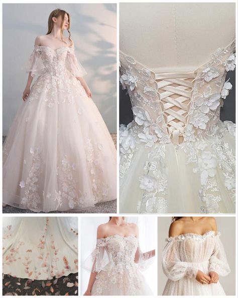 Studio Ghibli Wedding Dress, Dream Daughter, Cool Wedding Ideas, Royal Core, Gown Designs, Colorado Mountain Wedding, Enchanted Forest Wedding, Mountain Wedding Colorado, Wedding Dresses With Flowers