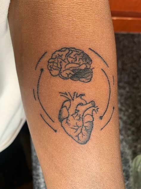 Tattod for black women, art tattoo, arm tattoo. Brain tattoo Takashi Murakami Tattoo Ideas, Accountability Tattoo, Upper Arm Tattoos For Women Black, Women Art Tattoo, Small Spiritual Tattoos Black Women, Tattoo Idea Black Women, Smile Tattoo On Hand, Wrist Tattoos Black Women, Black Woman Tattoo Aesthetic