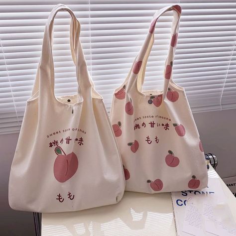 [CommissionsEarned] Shape: Casual Totehandbags Type: Shoulder Bagstypes Of Bags: Shoulder And Handbagsorigin: Cn(Origin)Main Material: Canvasclosure Type: Hasphardness: Softexterior: Silt Pocketstyle: Fashionmodel Number: Yjdjb-376Lining Material: Canvasoccasion: Versatilegender: Womenpattern Type: Fruitnumber Of Handles/Straps: Twointerior: Cell Phone Pocketinterior: Interior Zipper Pocketdecoration: Letteritem Type: Handbags #cutetotebagdesign Strawberry Tote Bag, Sacs Tote Bags, Peach Print, Tote Bag Aesthetic, Fotografi Vintage, Bag Aesthetic, Fashion Tote Bag, Cute Strawberry, Girls Purse