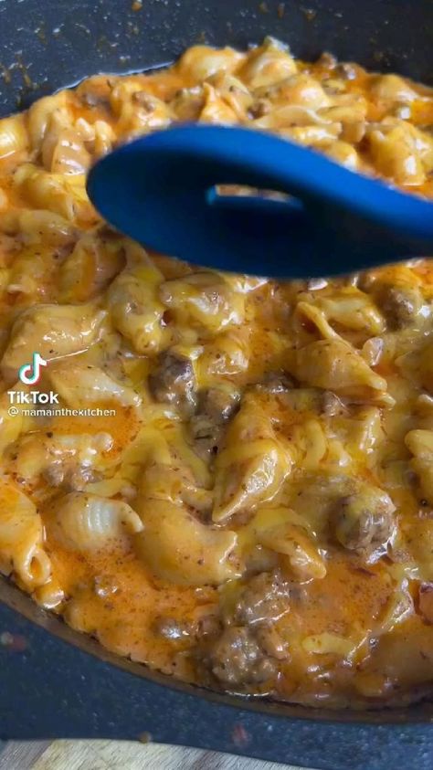 Creamy Shells And Beef, Pasta Meals, Recipes Family, Beef Casserole Recipes, Pasta Pasta, Health Dinner, Food Therapy, Fancy Food, Interesting Food