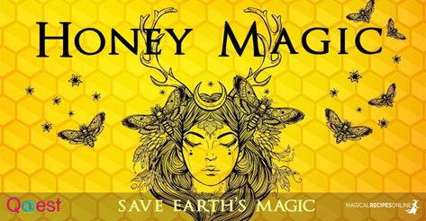 Magical Properties and uses of a divine ingredient: how to use Honey in spells and rituals Magical Properties Of Honey, Bees In Witchcraft, Honey Magical Properties, Honey In Witchcraft, Pagen Holidays, Pure Honey Benefits, Honey Magic, Bee Magic, Celtic Witch