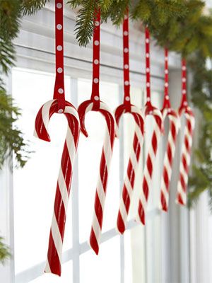 Oh-so-easy candy cane display. Use as party decor and then send the kids home with a candy cane too! #holidayentertaining Candy Cane Christmas, White Christmas Decor, White Candy, Noel Christmas, Merry Little Christmas, Christmas Candy Cane, Candy Canes, Christmas Love, Christmas Deco