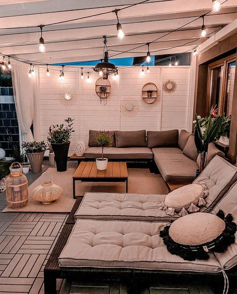 Get inspired with these Ikea Runnen ideas. These images will help you get creative, helping you design a better space...Trust Houszed... #ikearunnenideas #runnenikeaideas #ikearunnen #ikearunnentiles #runnenikea #ikearunnendecking Ikea Decking, Ikea Deck, Patios Ideas Backyard, Patio Overhang, Bohemian Patio Decor, Ikea Patio Furniture, Ikea Patio, Ikea Outdoor Furniture, Ikea Garden