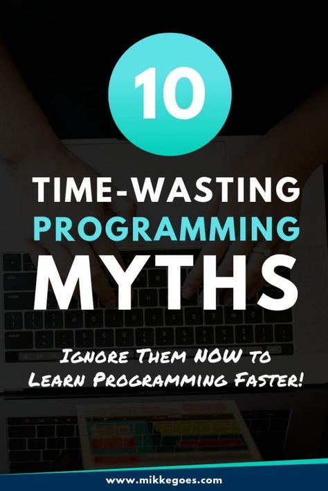 Coding myths and misconceptions you should ignore: If you're thinking about learning to code, check out these time-wasting myths to get started the right way! Anyone can learn to code, at any age, in any corner of the world, and at any budget. Find the best resources to start learning programming and web development for beginners here! #mikkegoes #coding #learntocode #webdevelopment #programming #webdeveloper #technology #tech App Programming, Learning Programming, Graphic Designer Resume, Programming Tips, Coding Tips, Computer Programming Languages, Coding Websites, Designer Resume, Coding For Beginners