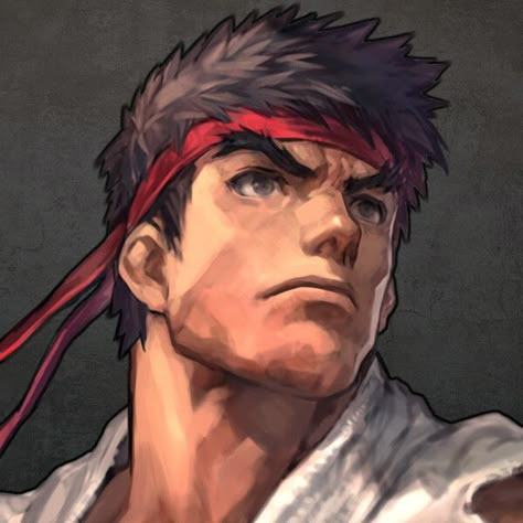 Street Fighter II  , ■ DRUKI ■ Son Jung-ho on ArtStation at https://www.artstation.com/artwork/lVgAn5 Ryu Pfp Street Fighter, Ryu Street Fighter Art, Fighter Character Design, Street Fighter Fanart, Street Fighter Tekken, Street Fighter 5, Capcom Vs Snk, Street Fighters, Ryu Street Fighter