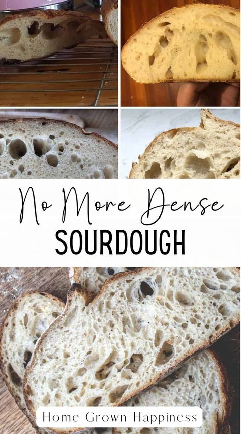 Is your sourdough dense or not turning out the way you had hoped? Maybe your sourdough isn’t holding its shape. Maybe you’re wondering ‘why is my sourdough not rising?’ or ‘why is my sourdough flat?’ Or perhaps ‘ why is my sourdough dense?’ If your dough isn’t doing what it should, this sourdough bread troubleshooting guide is for you. Read through this and it will help you decipher what went wrong. Sourdough Recipe, Homemade Sourdough Bread, No Rise Bread, Sourdough Starter Recipe, Best Oven, Sourdough Bread Recipe, Sourdough Baking, Baking Project, Starters Recipes