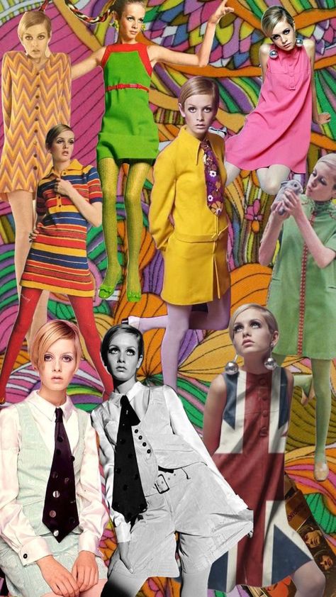 Twiggy Iconic Looks, 1960/70 Fashion, 60s Twiggy Fashion, Twiggy 1960s Fashion, Twiggy Outfits 1960s Fashion, Twiggy Halloween Costume, Twiggy 60s Fashion, Twiggy Aesthetic, Mod Fashion 60s