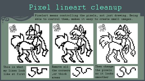 Pixel art Lines by griffsnuff on DeviantArt Ms Paint Tutorial, Ms Paint Tips, Pixel Animation Tutorial, How To Make Pixel Art, Pixel Art Tips, Ms Paint Art, Pixel Tutorial, Pixel Art Maker, Pixel Life